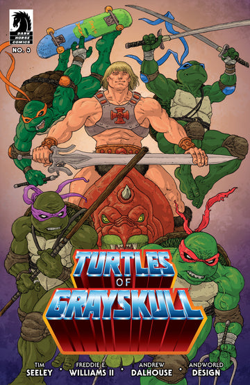 Masters Of The Universe/Teenage Mutant Ninja Turtles: Turtles Of Grayskull #3 Var. R. Villalobos Cvr (2025)