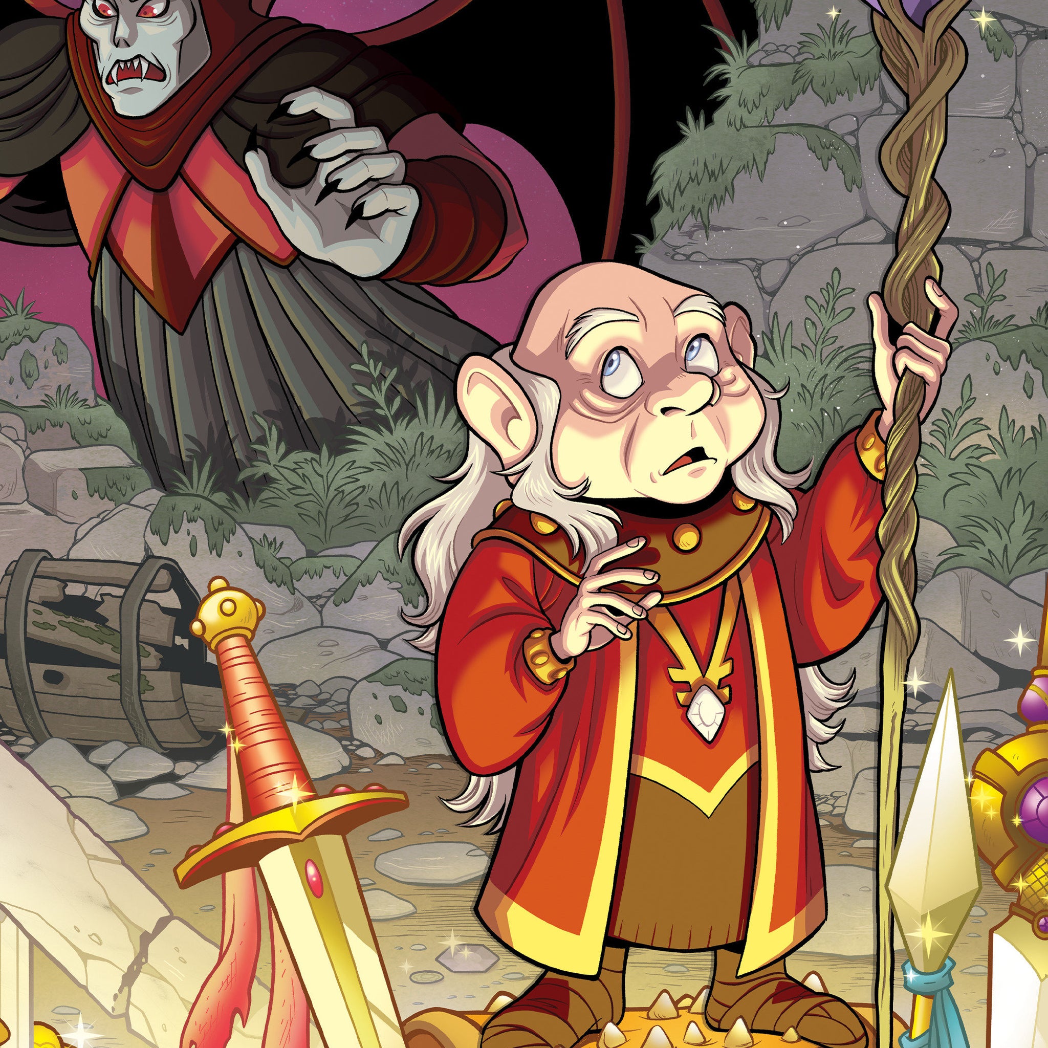 Coinz Comics, Idw Publishing, Dungeons & Dragons: Saturday Morning Adv. #4 B. Hickey Cvr (2023),  Cover