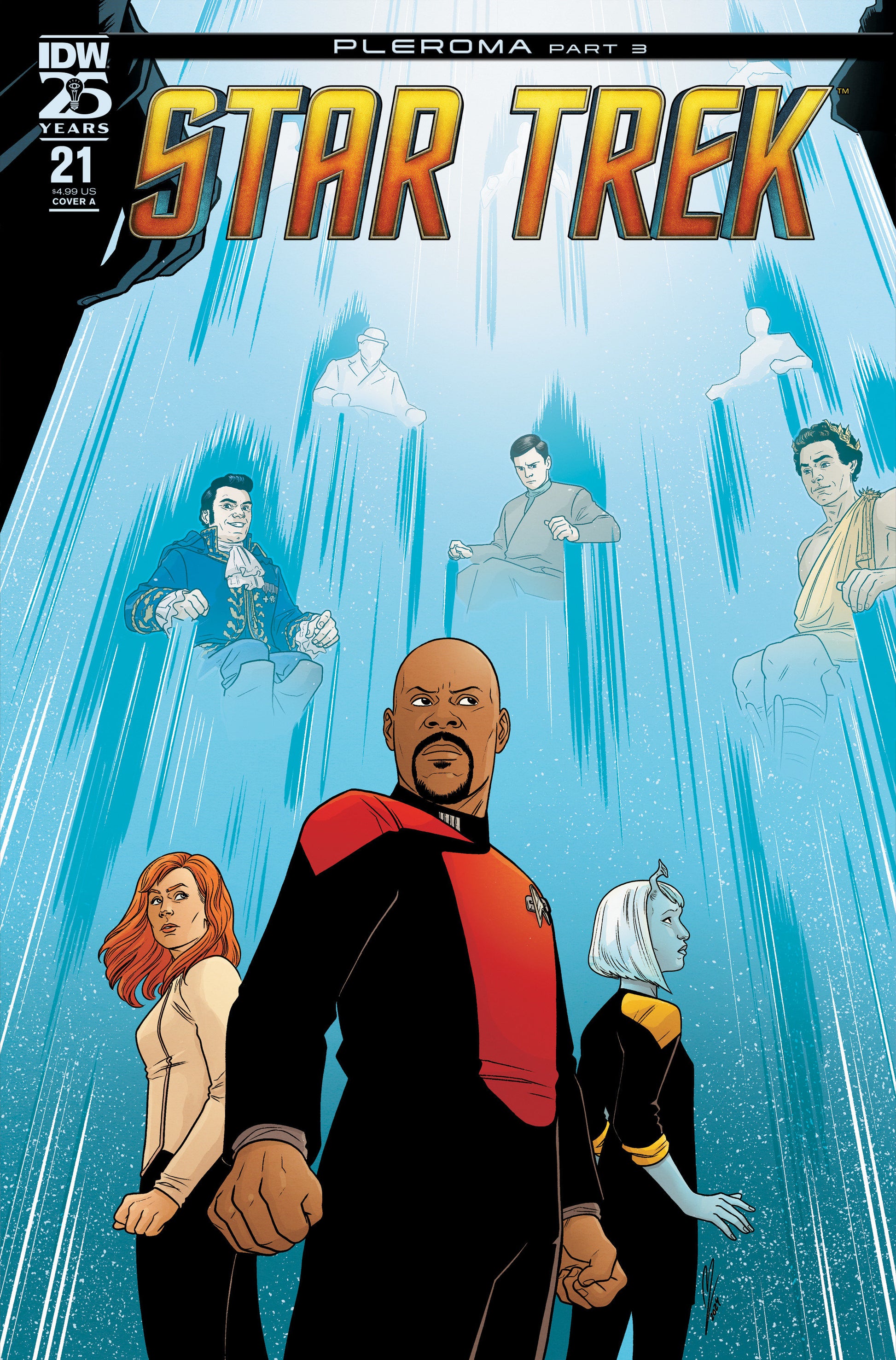 Coinz Comics, Idw Publishing, Star Trek #21 M. Levens Cvr (2024),  Cover