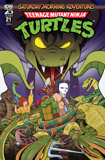 Teenage Mutant Ninja Turtles: Saturday Morning Adv. #21 B. Pearce Cvr 2/5/25 Presale