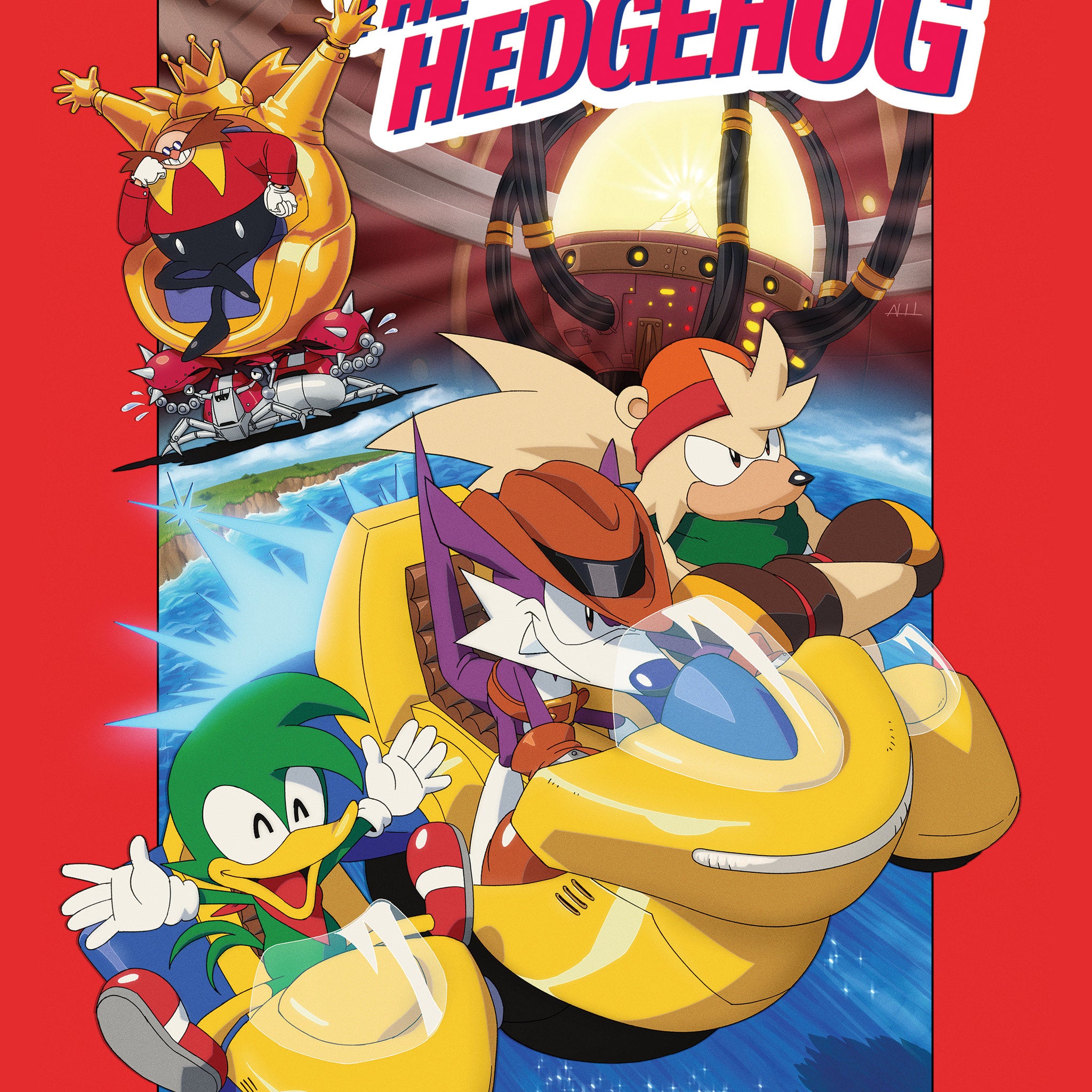 Sonic The Hedgehog: Fang the Hunter #3 A. Hammerstrom Main Cvr. (2024)