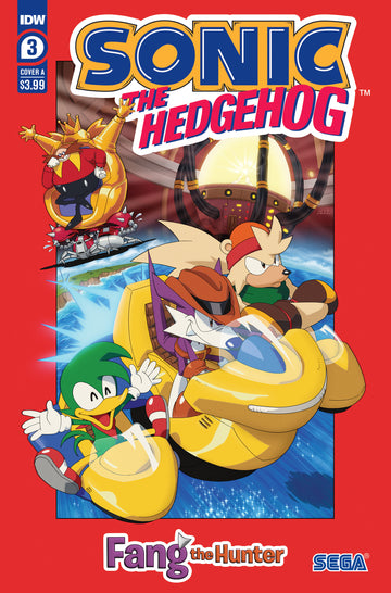 Sonic The Hedgehog: Fang the Hunter #3 A. Hammerstrom Main Cvr. (2024)