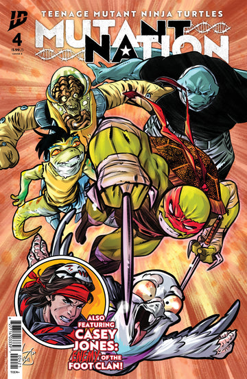 Teenage Mutant Ninja Turtles: Mutant Nation #4 V. Federici Cvr 2025