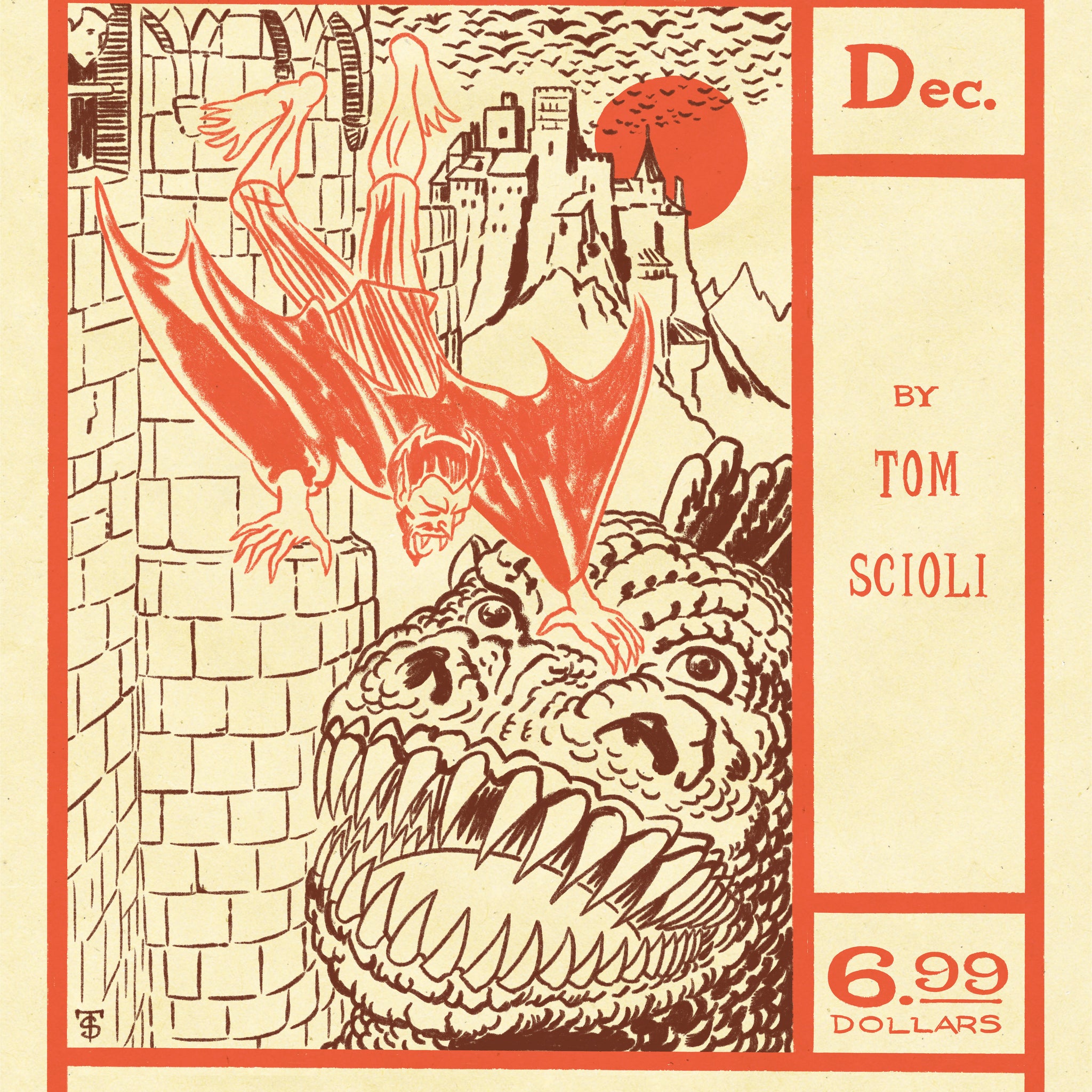 Godzilla’S Monsterpiece Theatre #3 T. Scioli Cvr 1/22/25 Presale