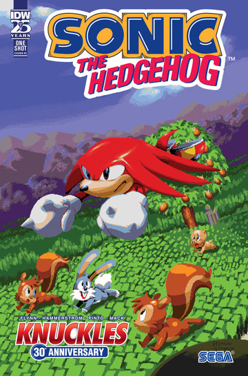 Sonic The Hedgehog: Knuckles' 30Th Anniversary Special 1:10 M. Fonseca Var. Cvr (11/6/24) Presale