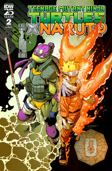 Teenage Mutant Ninja Turtles X Naruto #2 J. Jiménez Cvr 1/15/25 Presale