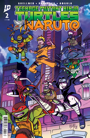 Teenage Mutant Ninja Turtles X Naruto #2 1:25 F. Smith Cvr 1/15/25 Presale