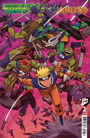 Teenage Mutant Ninja Turtles X Naruto #2 1:50 E. Neo Cvr 1/15/25 Presale