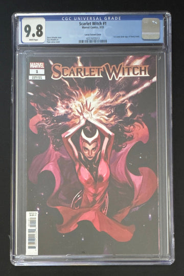 Scarlet Witch #1 Pepe Larraz Variant (2023) CGC 9.8 🔑 Key Issue