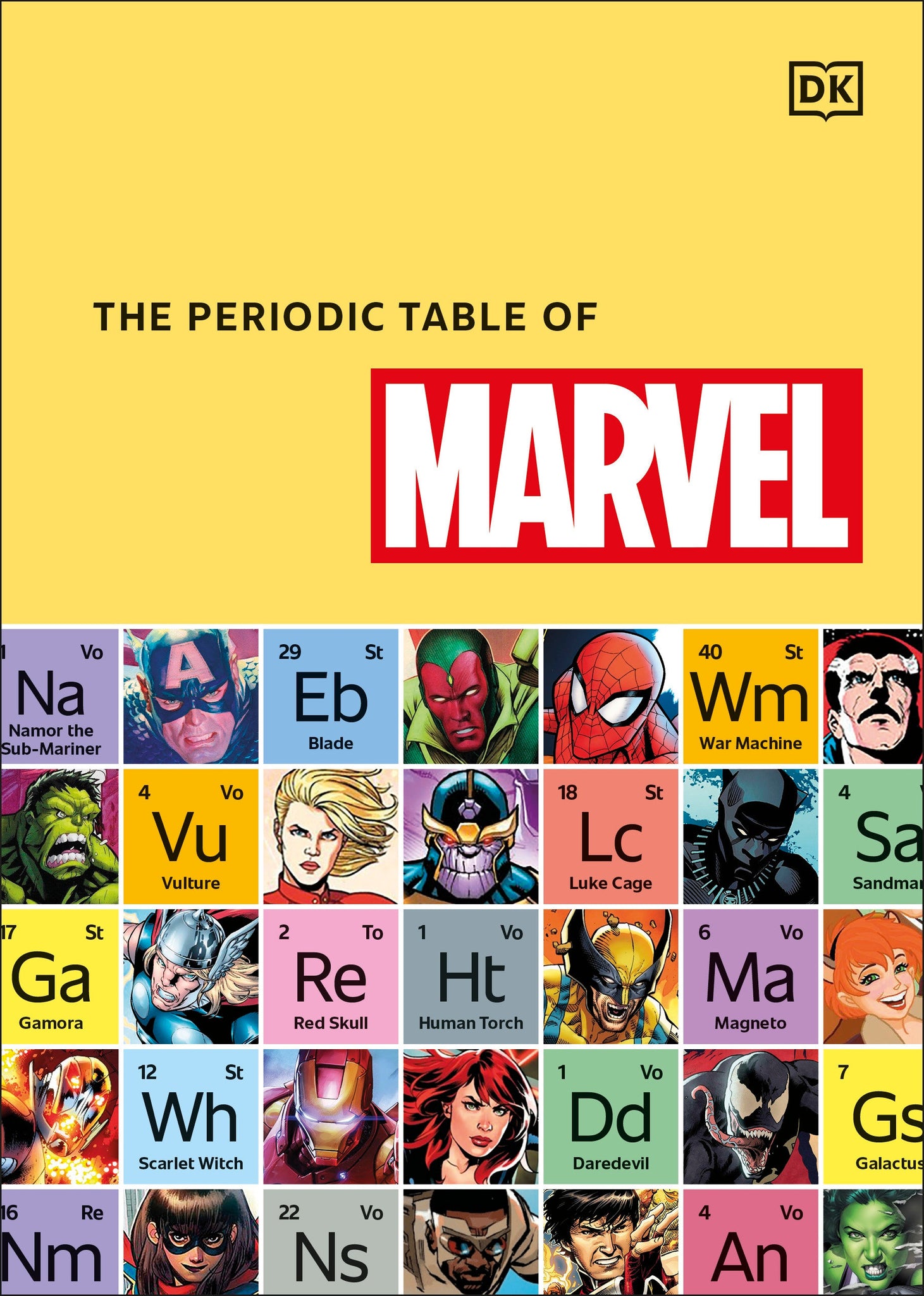 The Periodic Table Of Marvel (2021)