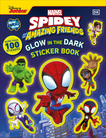 Marvel Spidey And His Amazing Friends Glow In The Dark Sticker Book (2024)