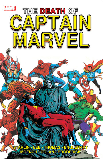 The Death Of Captain Marvel [New Printing 2] J. Starlin Cvr (2019)