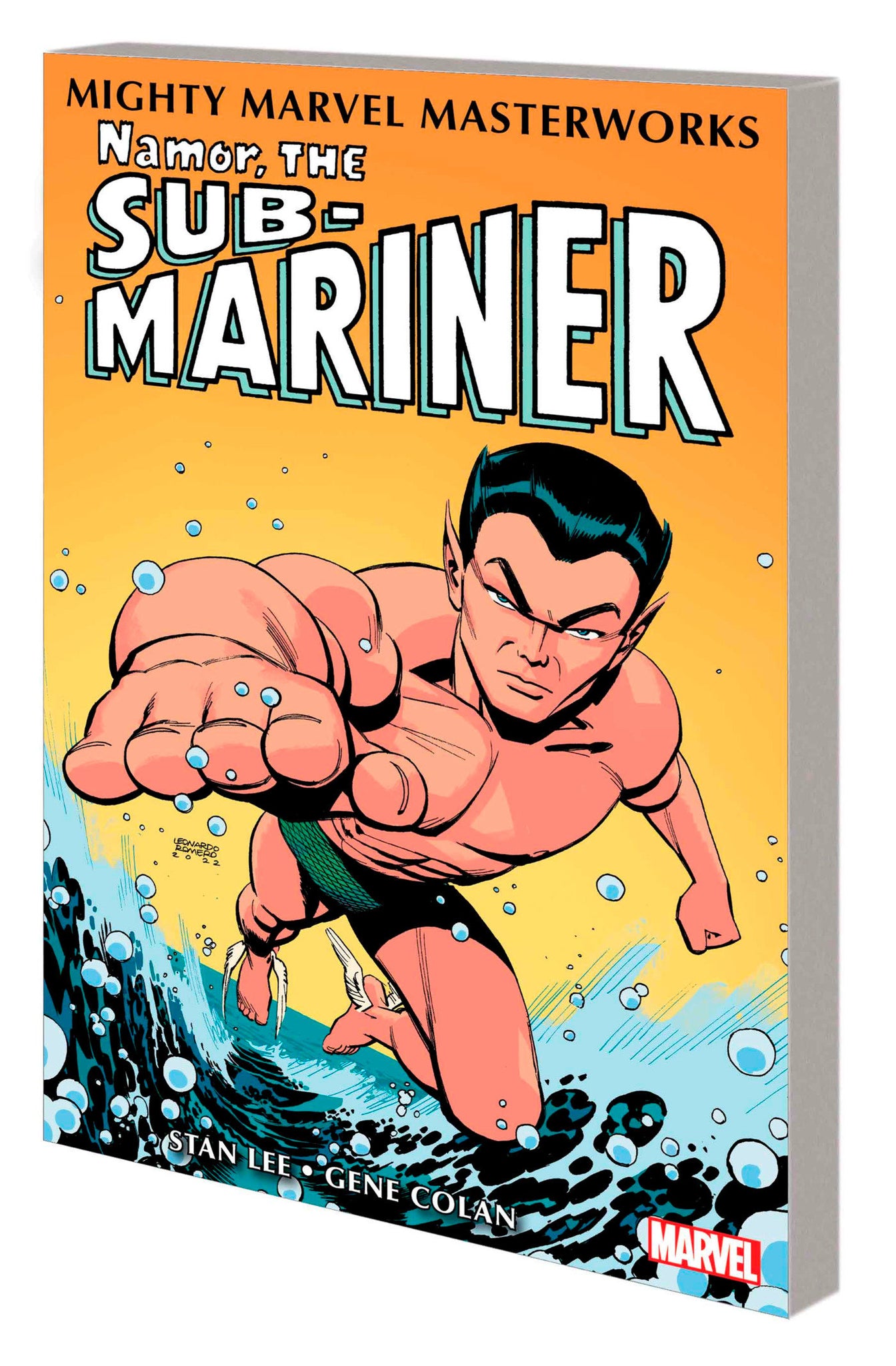 Mighty Marvel Masterworks: Namor, The Sub-Mariner Vol. 1 - The Quest Begins L. Romero Cvr (2022)