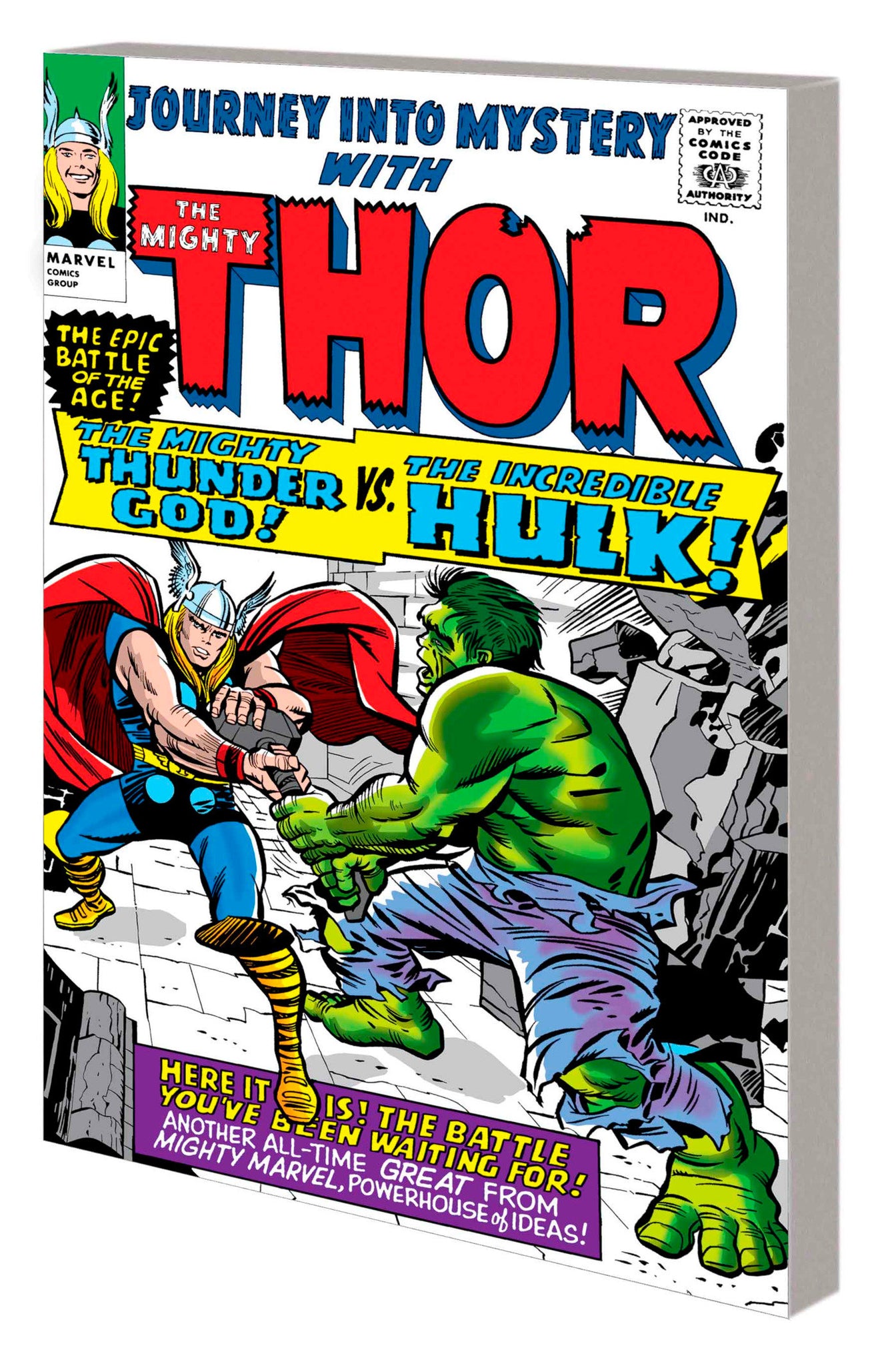 Mighty Marvel Masterworks: The Mighty Thor Vol. 3 - The Trial Of The Gods [Dm Only] J. Kirby Cvr (2023)