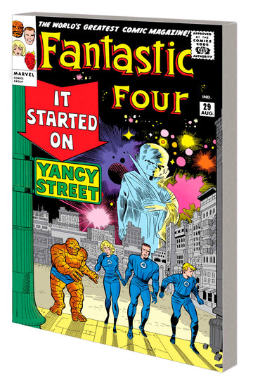 Mighty Marvel Masterworks: The Fantastic Four Vol. 3 - It Started On Yancy Street J. Kirby Cvr (2023)