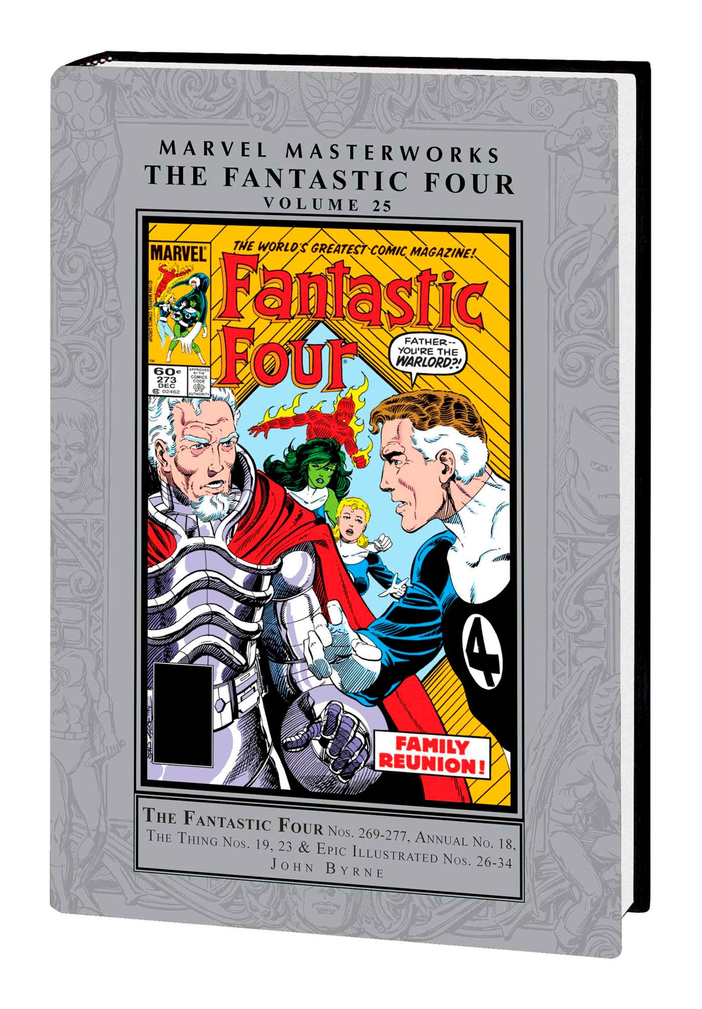 Marvel Masterworks: The Fantastic Four Vol. 25 J. Byrne Cvr (2023)