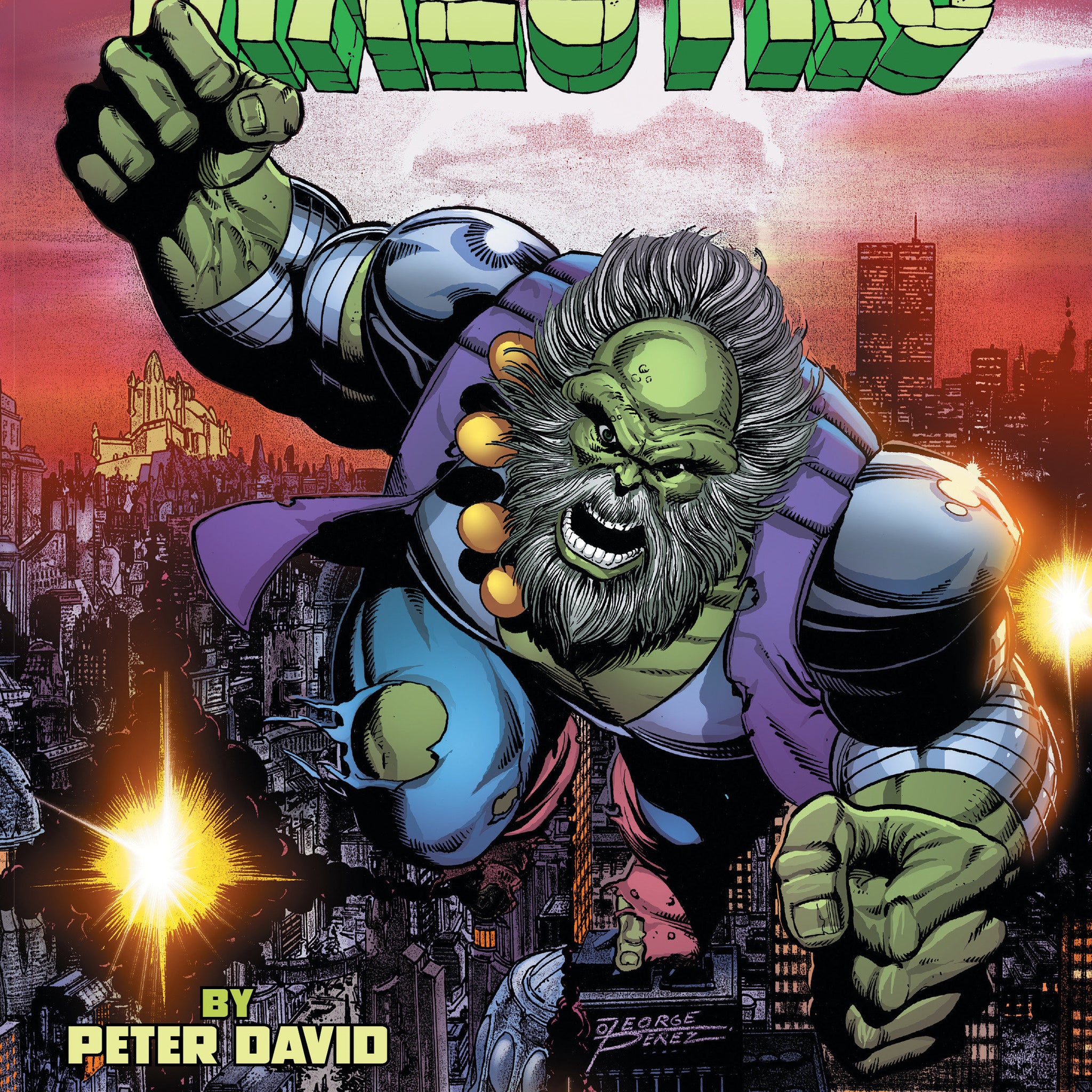 Hulk: Maestro By Peter David Omnibus G. Perez Cvr (2023)