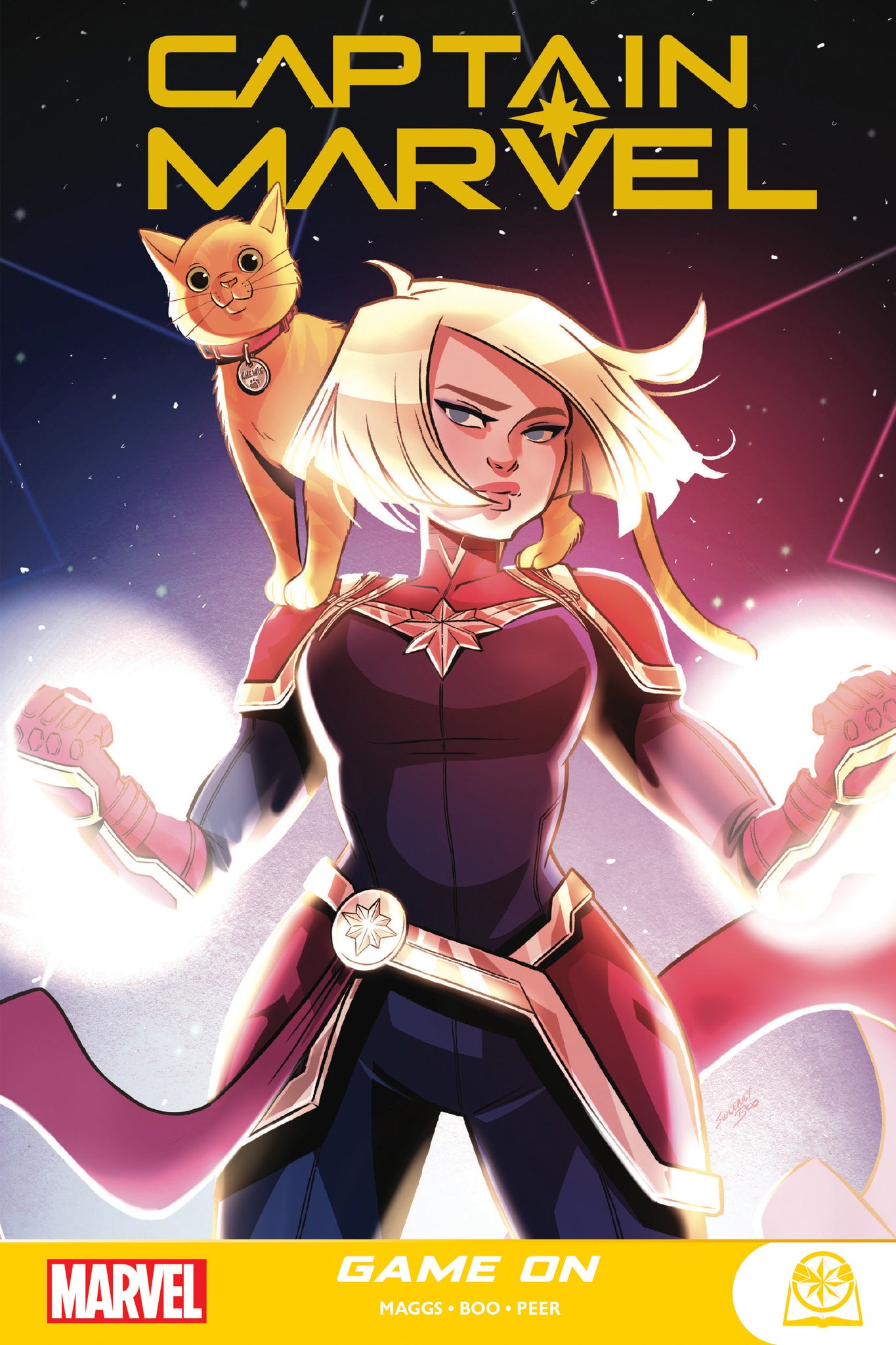 Captain Marvel: Game On S. Boo Cvr (2023)