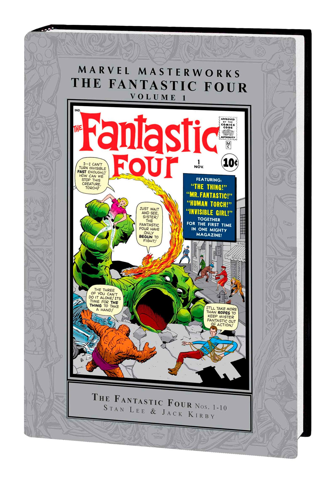 Marvel Masterworks: The Fantastic Four Vol. 1 J. Kirby Cvr (2023)