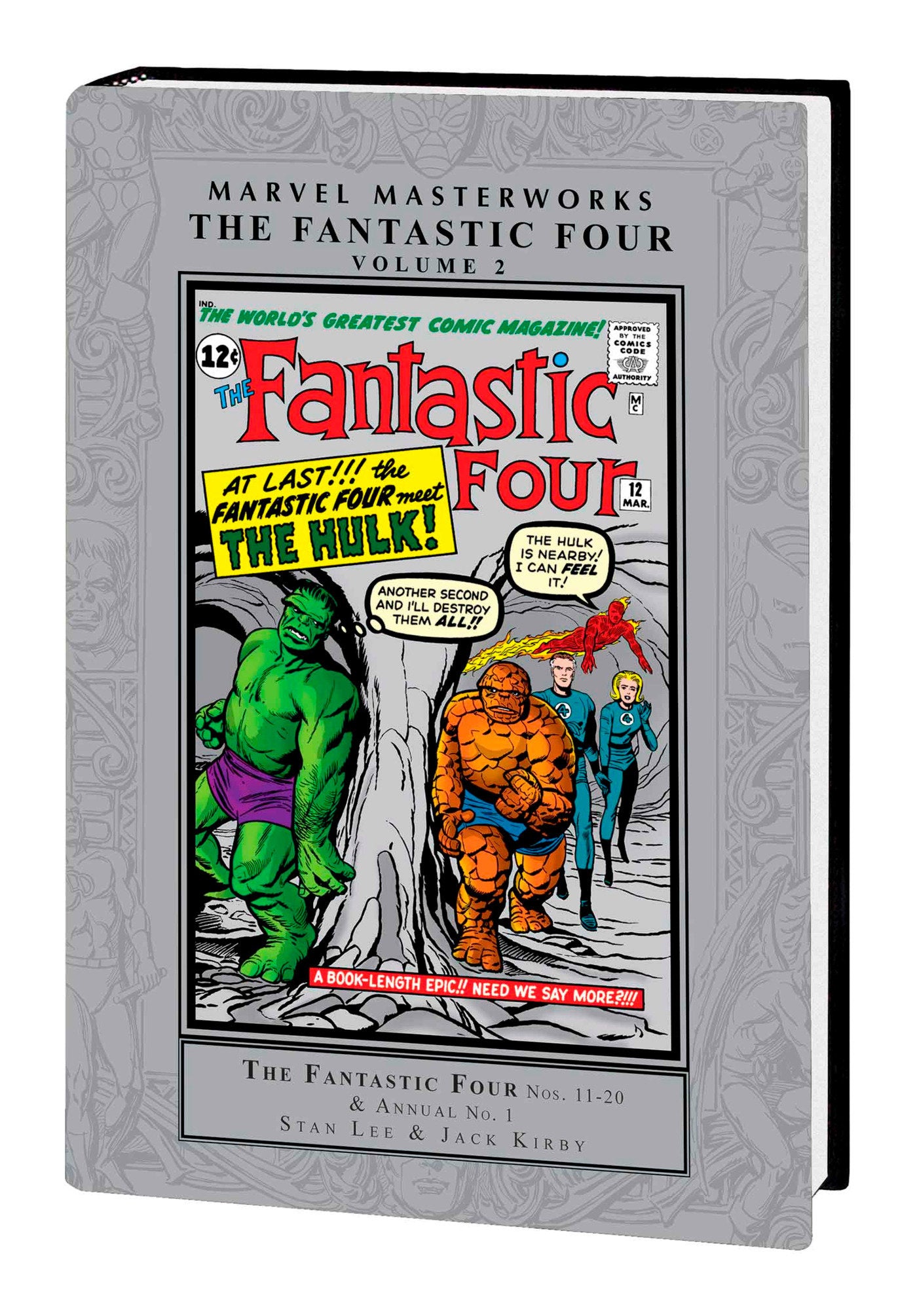 Marvel Masterworks: The Fantastic Four Vol. 2 J. Kirby Cvr (2023)