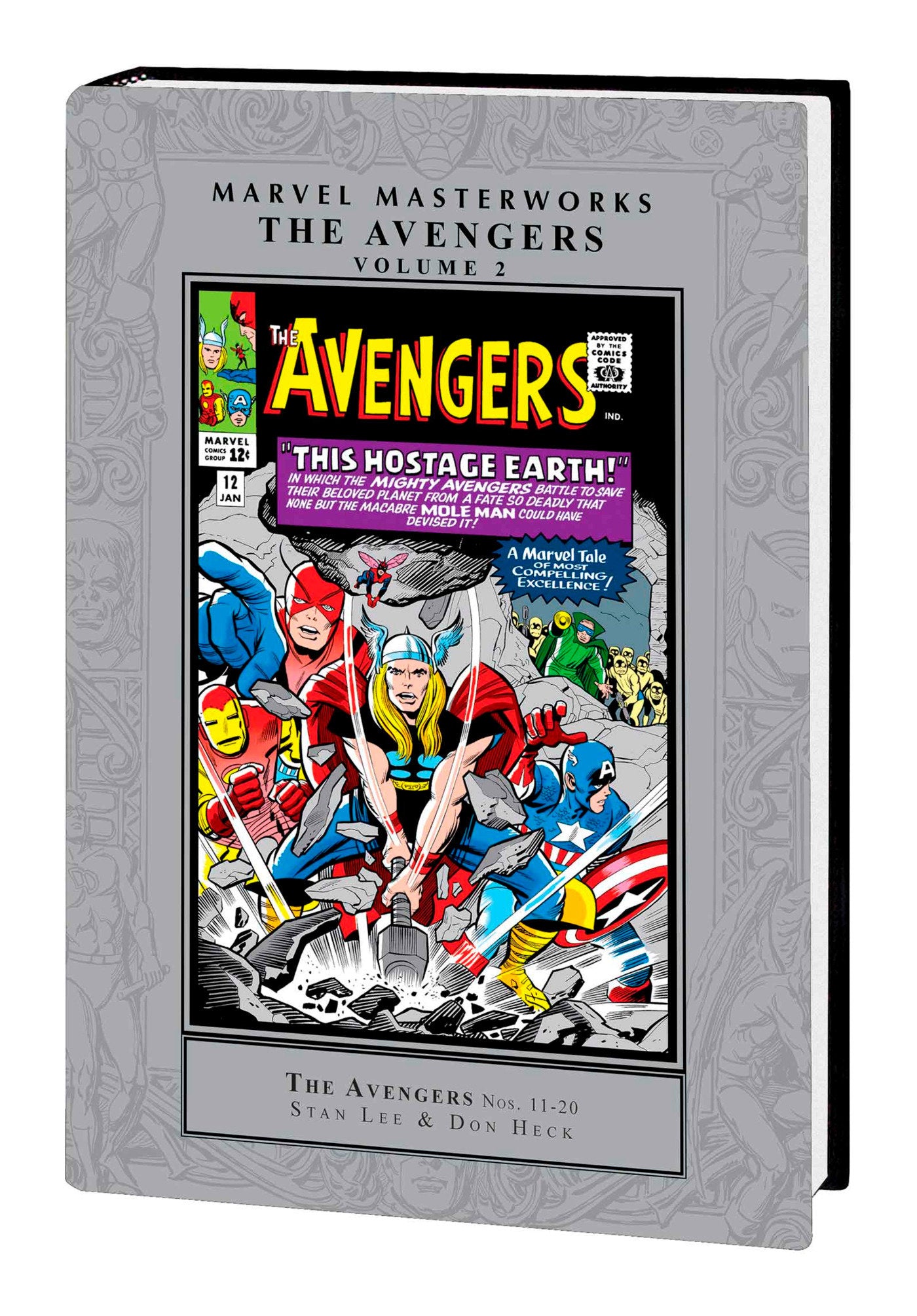 Marvel Masterworks: The Avengers Vol 2 A. Milgrom Cvr (2024)