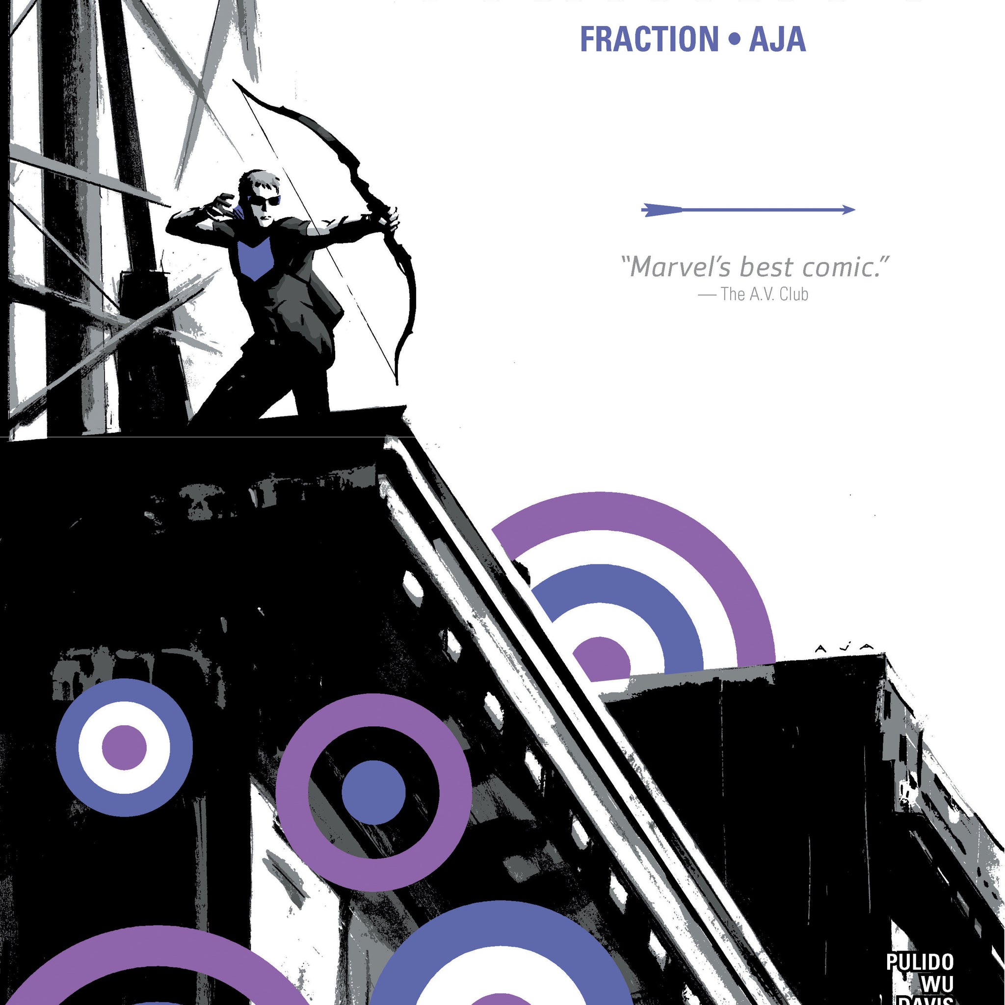 Hawkeye By Fraction & Aja Omnibus [New Printing] David Aja Cvr (2023)