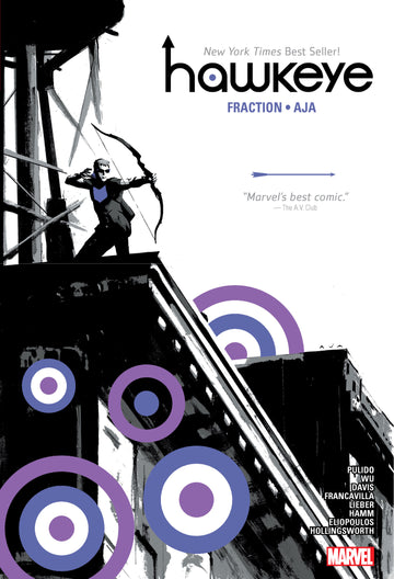 Hawkeye By Fraction & Aja Omnibus [New Printing] David Aja Cvr (2023)