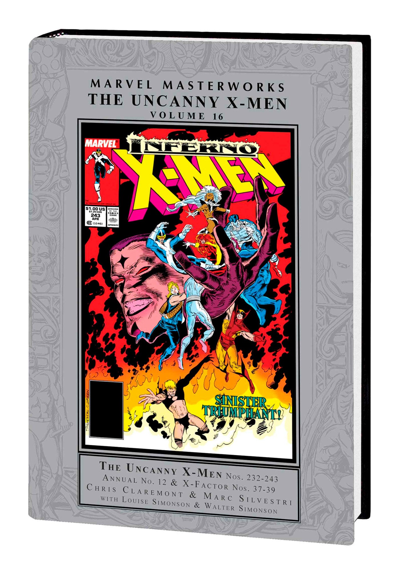 Marvel Masterworks: The Uncanny X-Men Vol 16 M. Silvestri Cvr (2024)