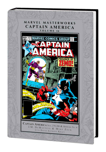 Marvel Masterworks: Captain America Vol 16 Mike Zeck Cvr (2024)