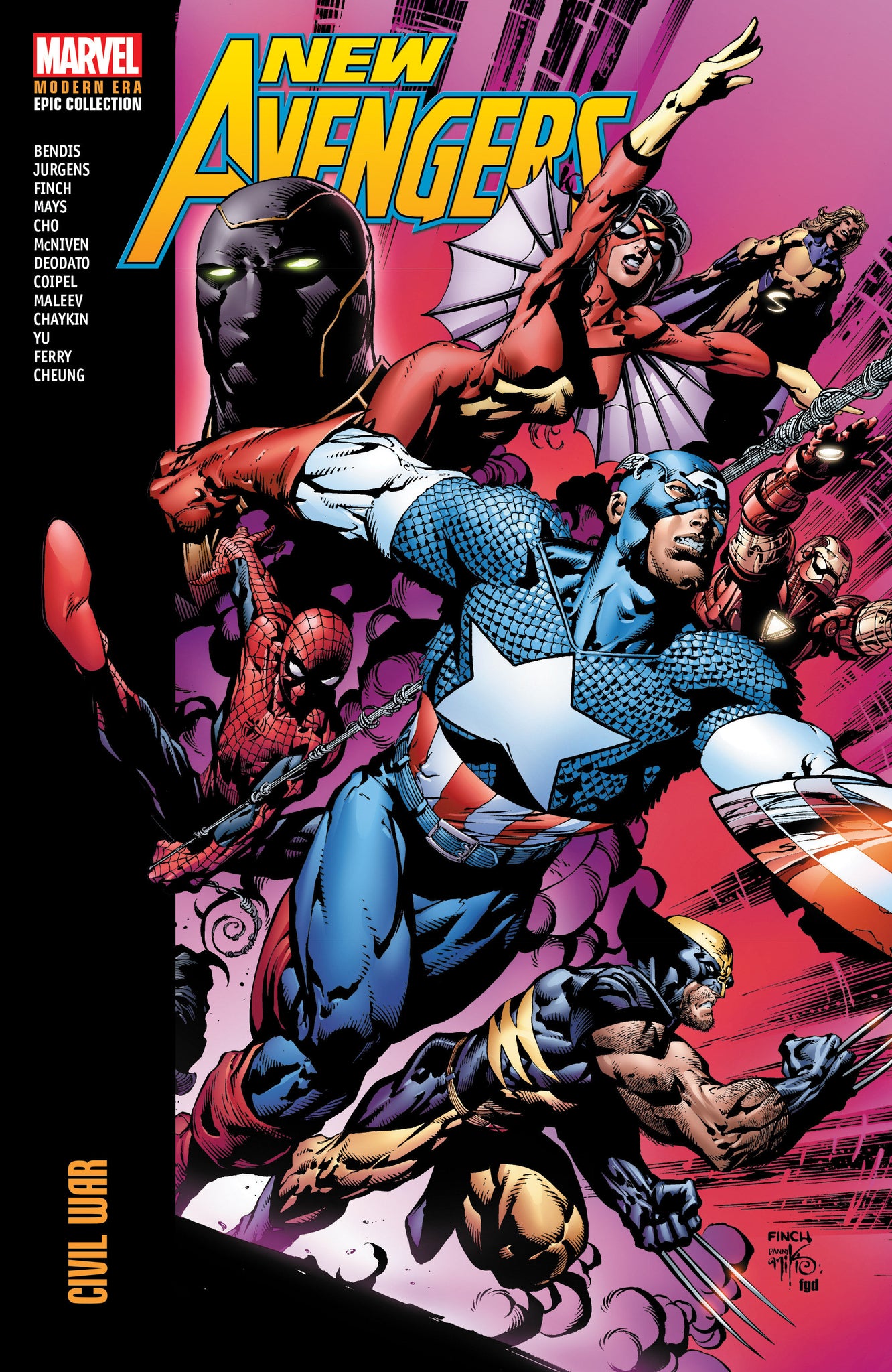 New Avengers Modern Era Epic Collection: Civil War (TPB) D. Finch 12/18/24 Presale