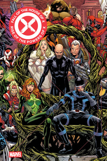 Fall Of The House Of X/Rise Of The Powers Of X Omnibus Mark Brooks Cvr (HC) M. Brooks (2025)