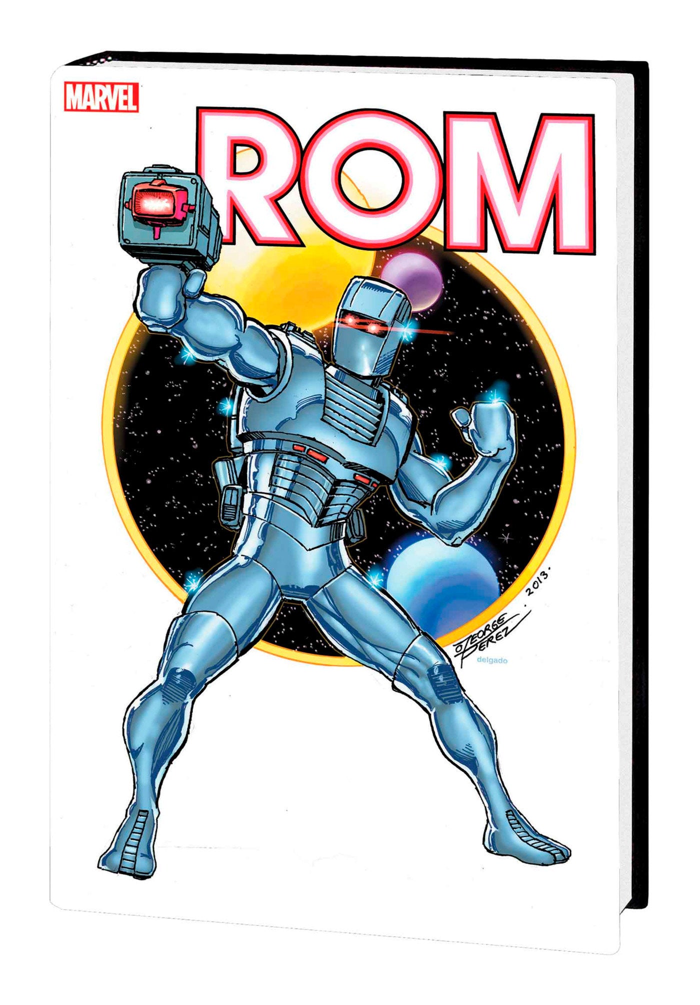 Rom: The Original Marvel Years Omnibus Vol. 1 George Perez Cover [Dm Only] G. Perez Cvr (2024)