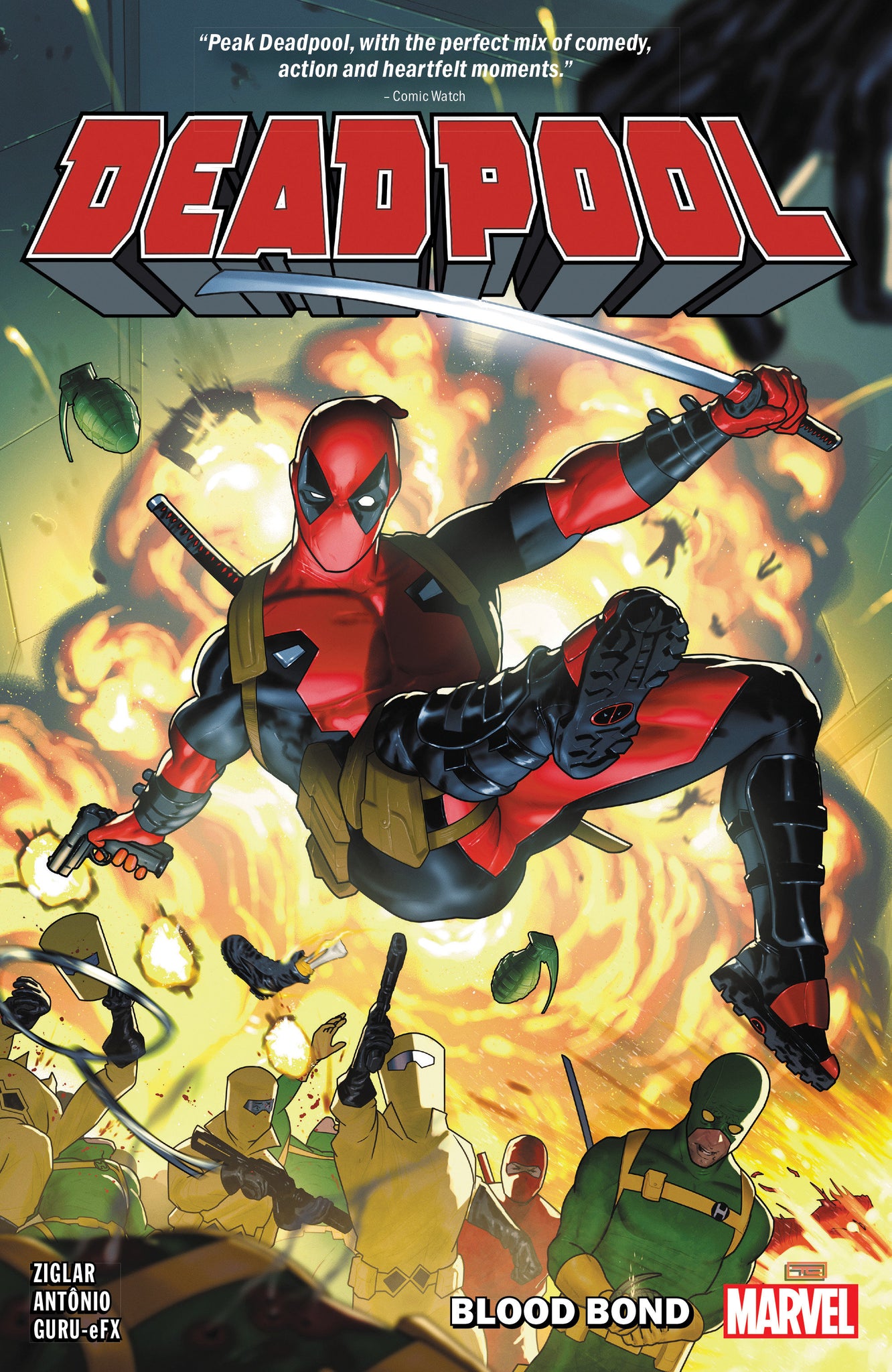 Deadpool By Cody Ziglar Vol 1: Blood Bond (TPB) T. Clarke 11/27/24 Presale