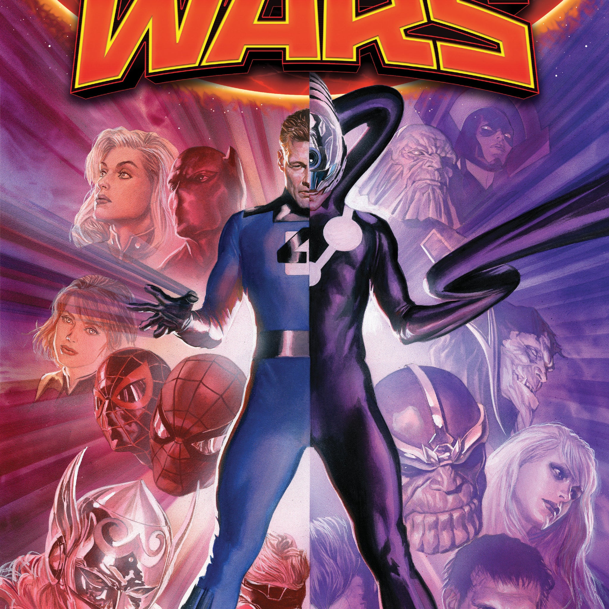 Secret Wars By Jonathan Hickman Omnibus Alex Ross Reed Richards Cvr (HC)  12/18/24 Presale