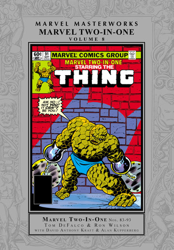 Marvel Masterworks: Marvel Two-In-One Vol 8 (HC) R. Wilson (2025)