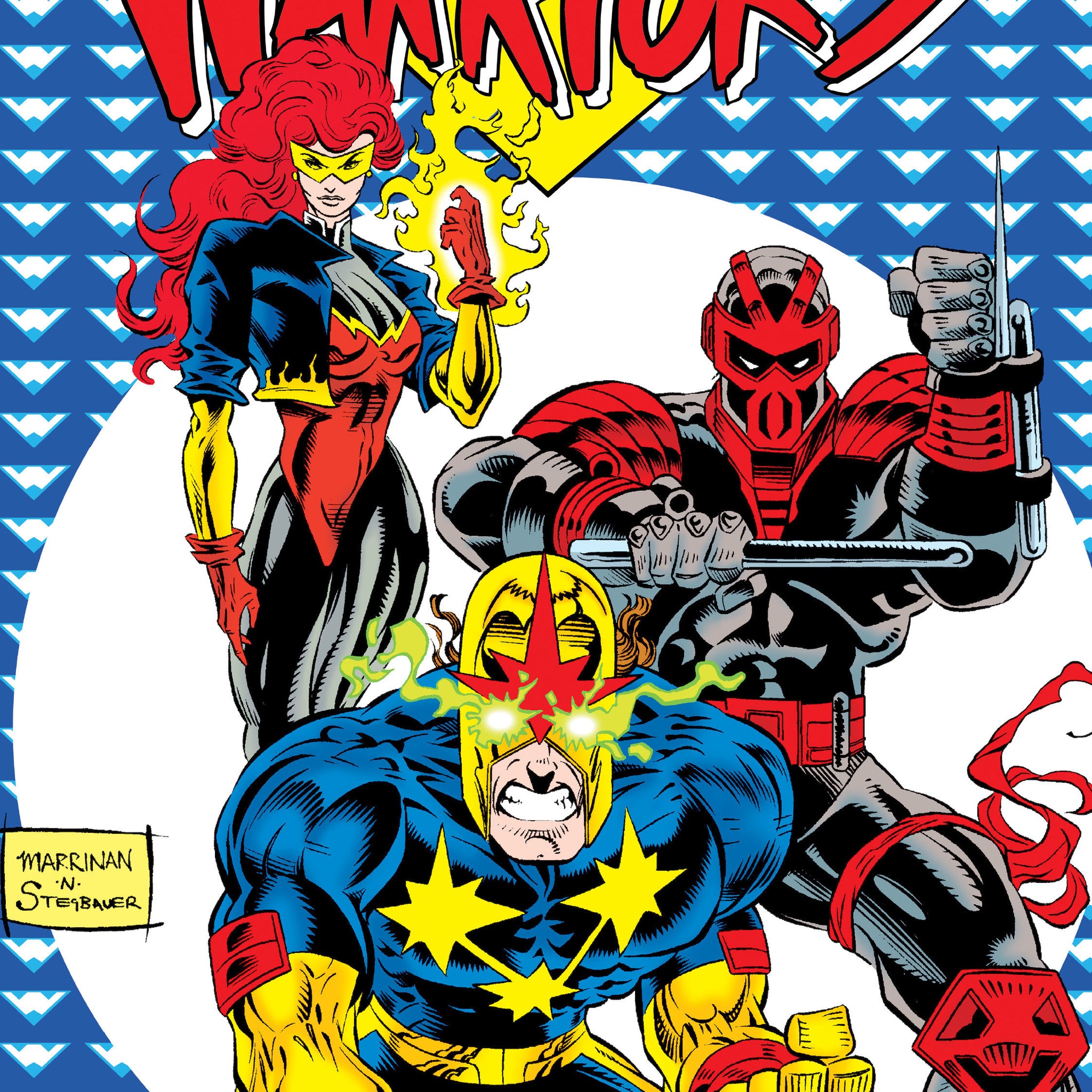 New Warriors: Nova & Night Thrasher Omnibus Chris Marrinan Cvr (HC) C. Marrinan (2025)