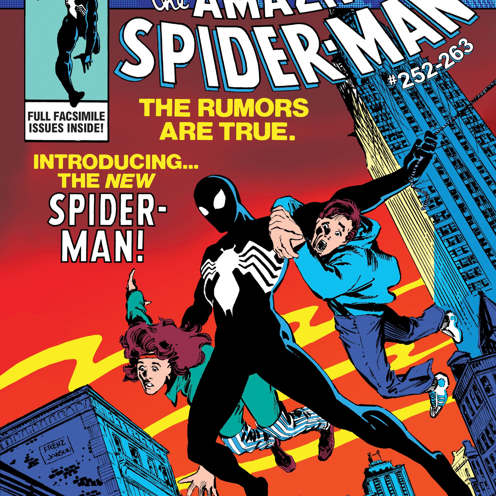 Marvel Archive Edition: Amazing Spider-Man - The Black Costume: Year One Gallery Edition Ron Frenz Original First Issue Cvr (HC) Ron Frenz (2025)