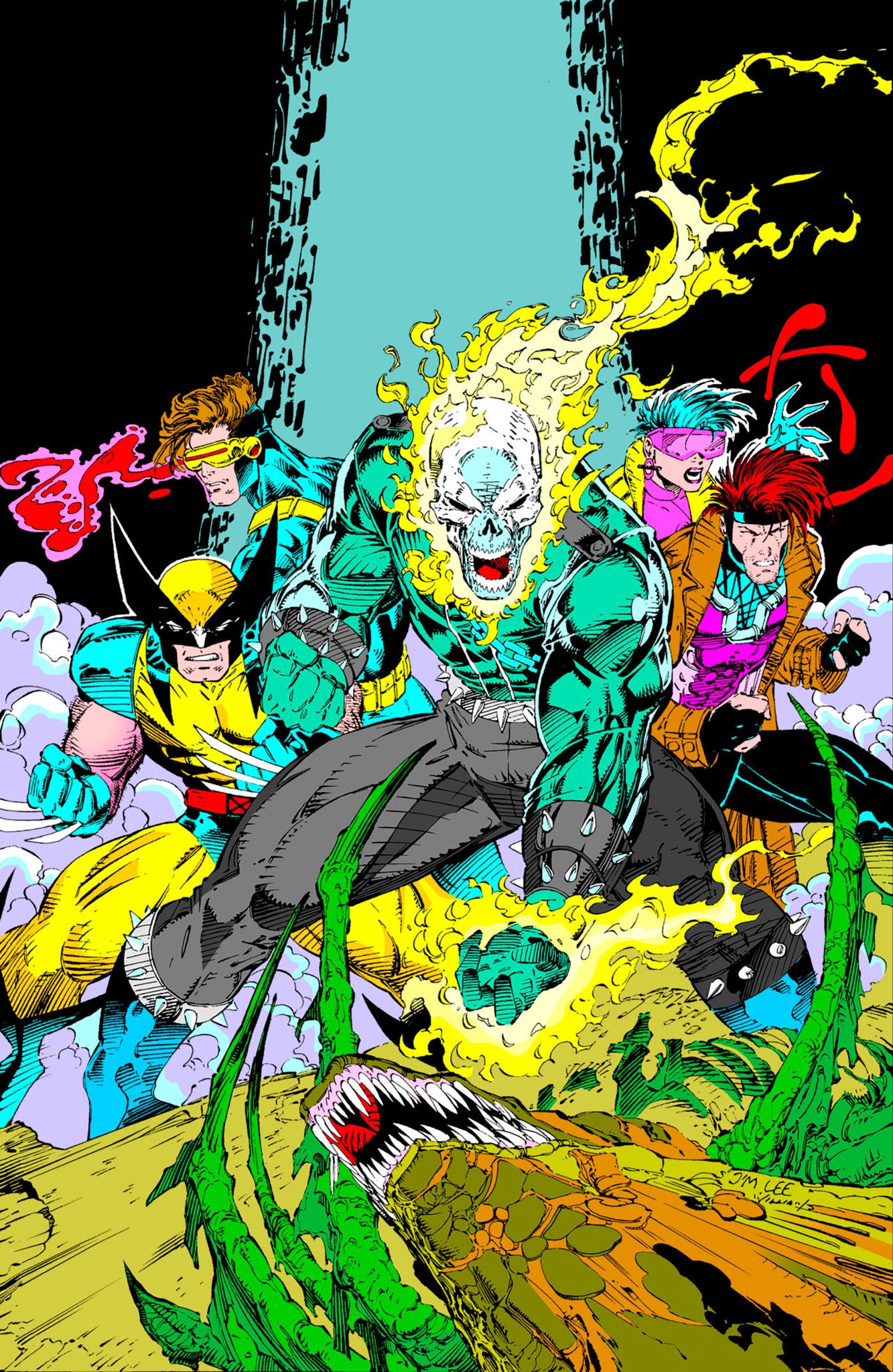 Ghost Rider: Danny Ketch Omnibus Vol 2 Var (HC) Jim Lee (2025)