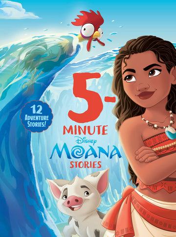 5-Minute Moana Stories (HC) 1/1/25 Presale