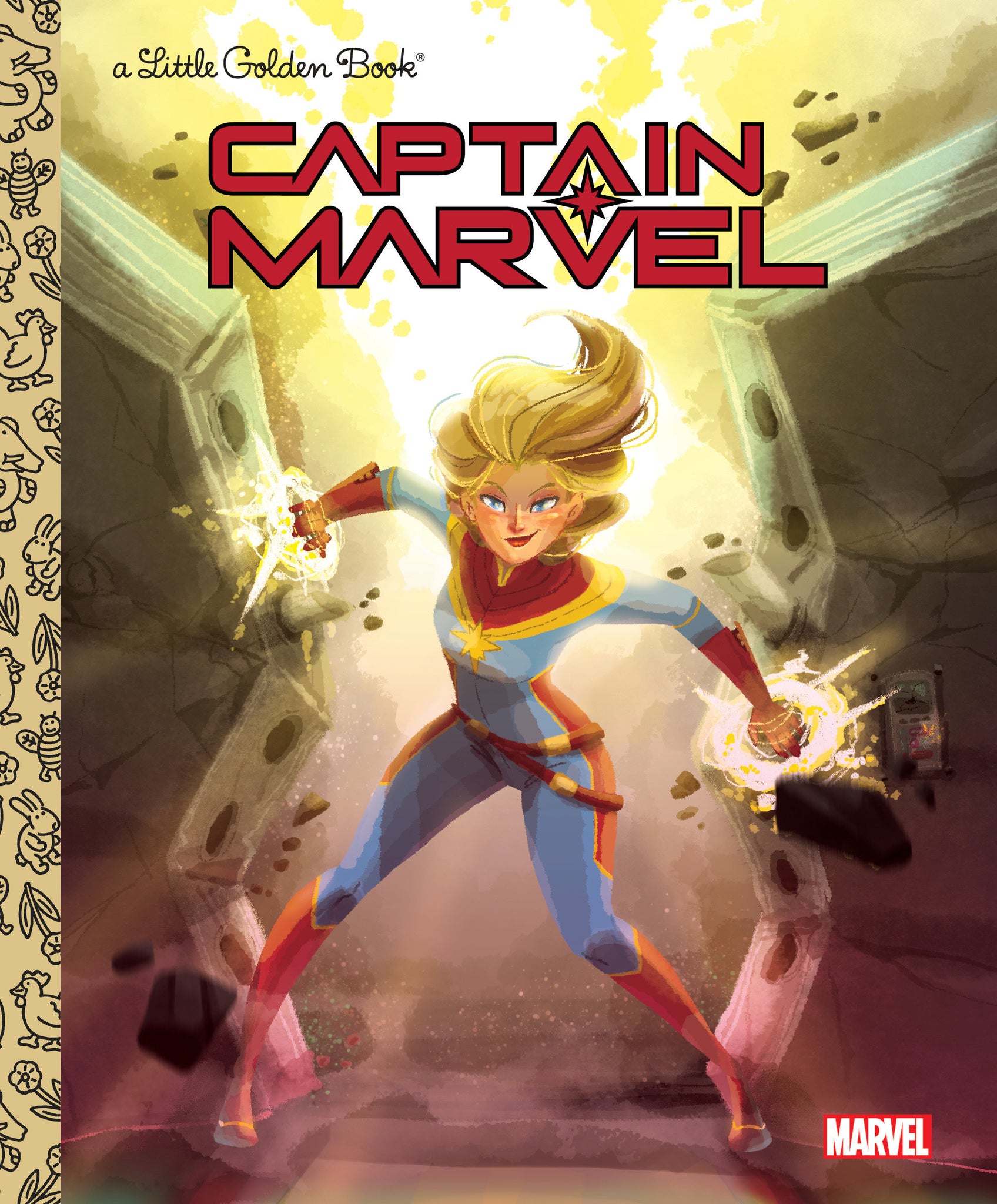 Captain Marvel Little Golden Book (Marvel) (2019)