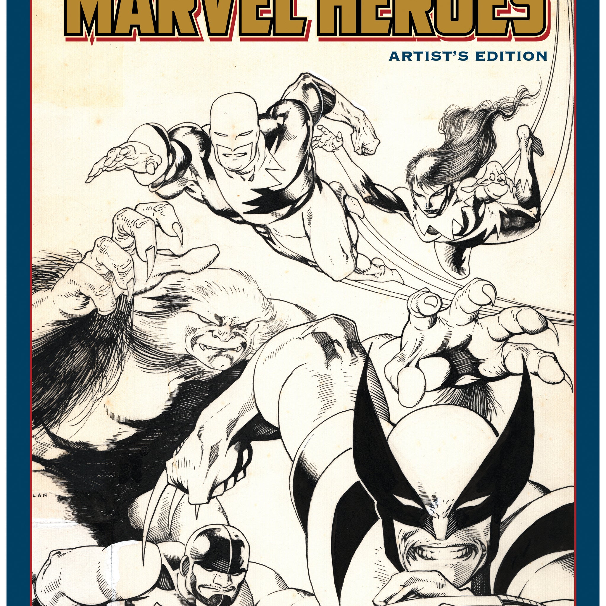 Kevin Nowlan's Marvel Heroes Artist's Edition (2023)