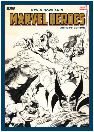 Kevin Nowlan's Marvel Heroes Artist's Edition (2023)