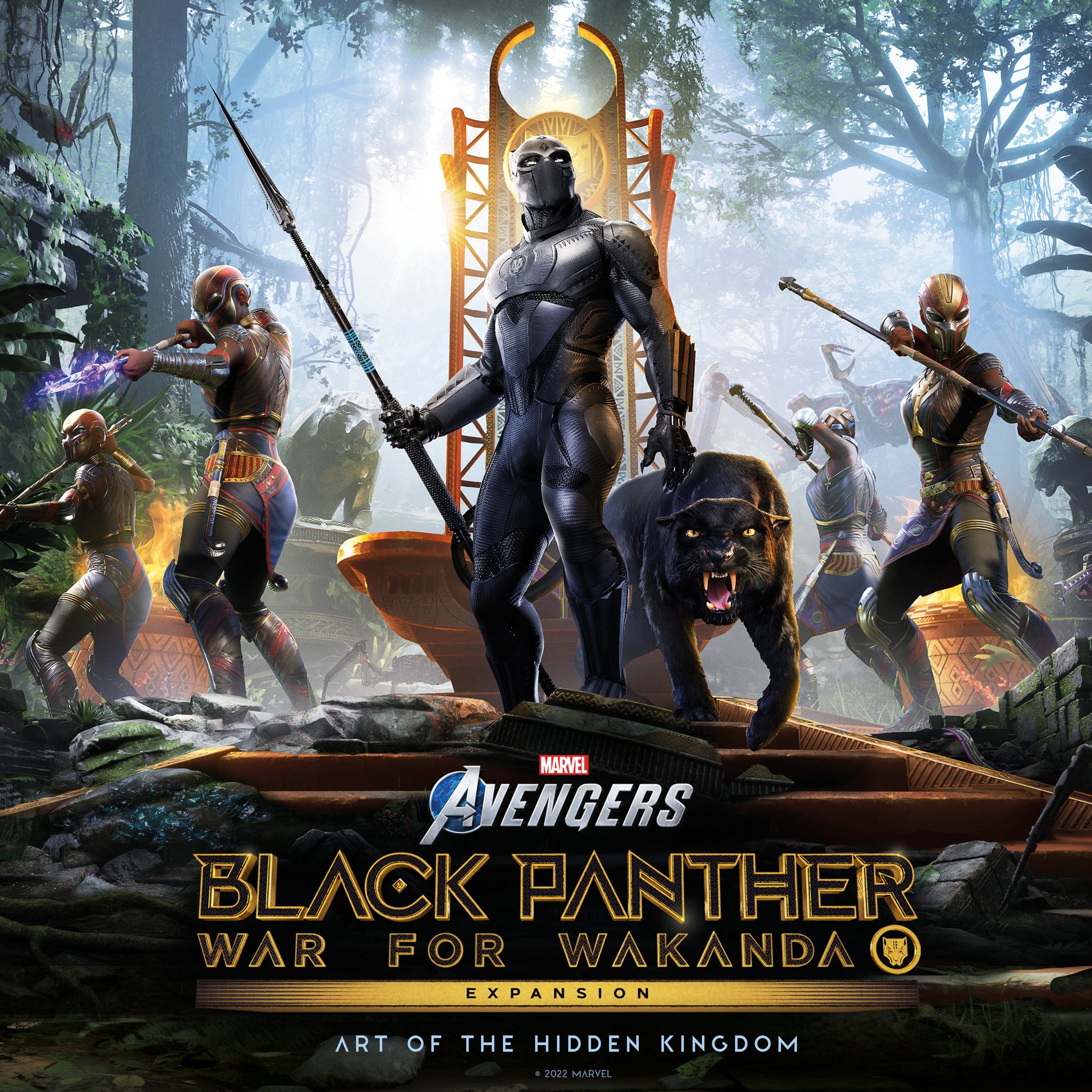 Marvel's Avengers: Black Panther: War For Wakanda Expansion: Art Of The Hidden Kingdom (2022)