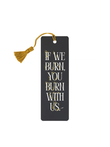 The Hunger Games: You Burn With Us Bookmark (2025)
