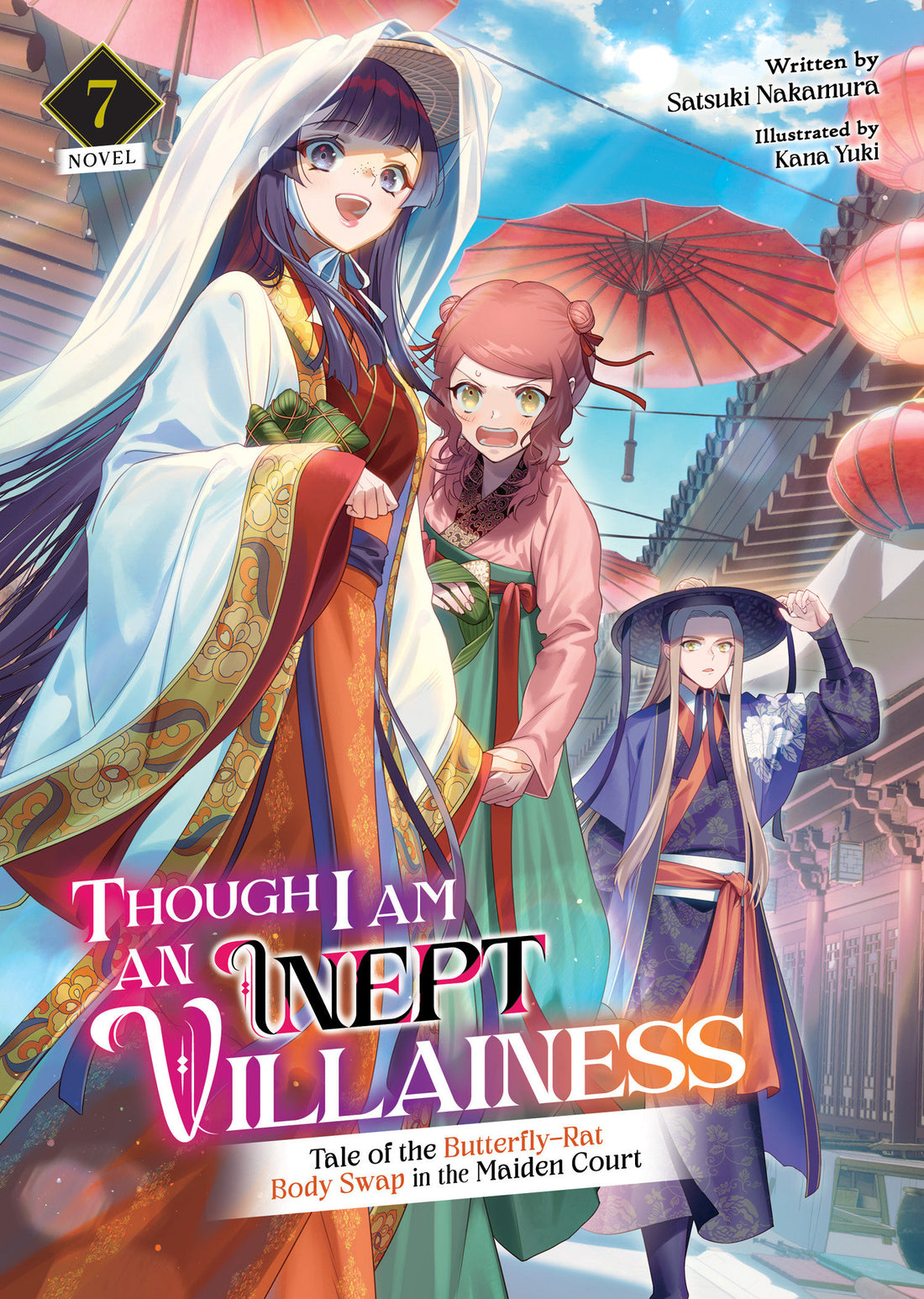  THOUGH I AM AN INEPT VILLAINESS: TALE OF THE BUTTERFLY-RAT BODY SWAP IN THE MAIDEN COURT VOL 7 (7/31/24) PRESALE- Default Title- SEVEN SEAS ENTERTAINMENT- Coinz Comics 