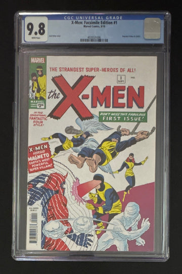 Uncanny X-Men #1 Facsimile (2019) CGC 9.8 🔑 Key Issue