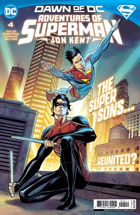  ADVENTURES OF SUPERMAN JON KENT #4 (2023)- CVR A CLAYTON HENRY, CVR B ZU ORZU CARDSTOCK VAR, CVR C AL BARRIONUEVO CARDSTOCK VAR, CVR D STEPHEN BYRNE DC PRIDE CARDSTOCK VAR- DC Comics- Coinz Comics 