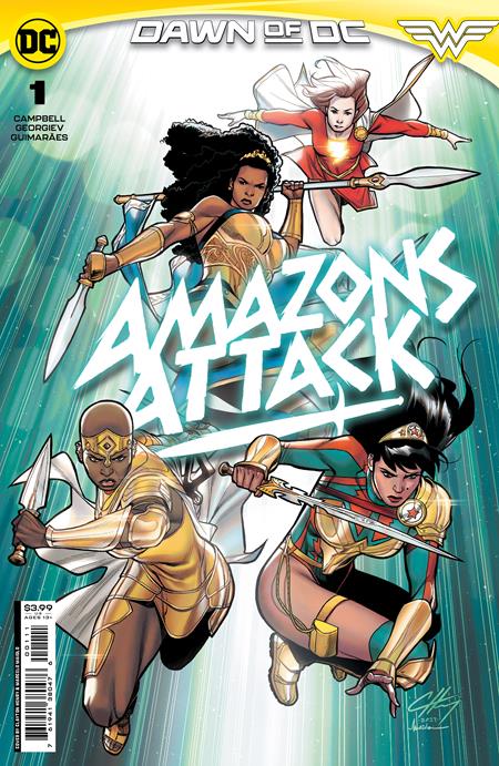  AMAZONS ATTACK #1 (2023)- CVR A CLAYTON HENRY, CVR B MIKE DEODATO JR CARDSTOCK VAR, CVR C TAJ TENFOLD CARDSTOCK VAR, CVR D 1:25 VASCO GEORGIEV CARDSTOCK VAR [AL], CVR E 1:50 MEGHAN HETRICK CARDSTOCK VAR [AL]- DC Comics- Coinz Comics 