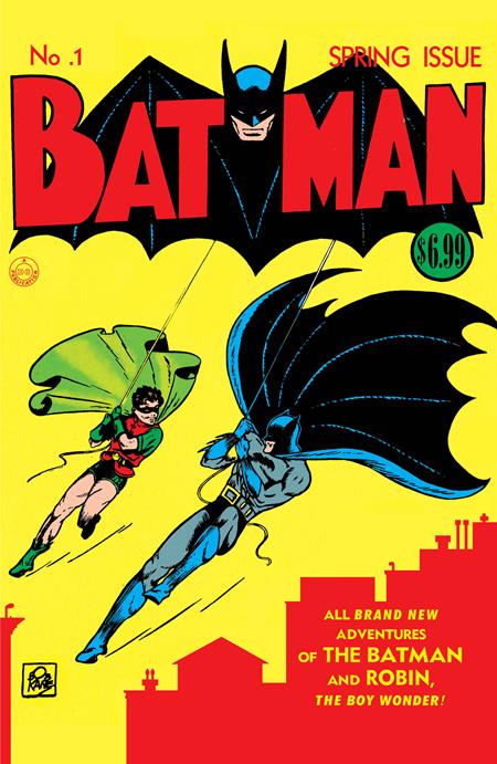  BATMAN #1 FACSIMILE EDITION (2023)- CVR A BOB KANE & JERRY ROBINSON, CVR B BOB KANE & JERRY ROBINSON FOIL VAR, CVR C BLANK VAR- DC Comics- Coinz Comics 