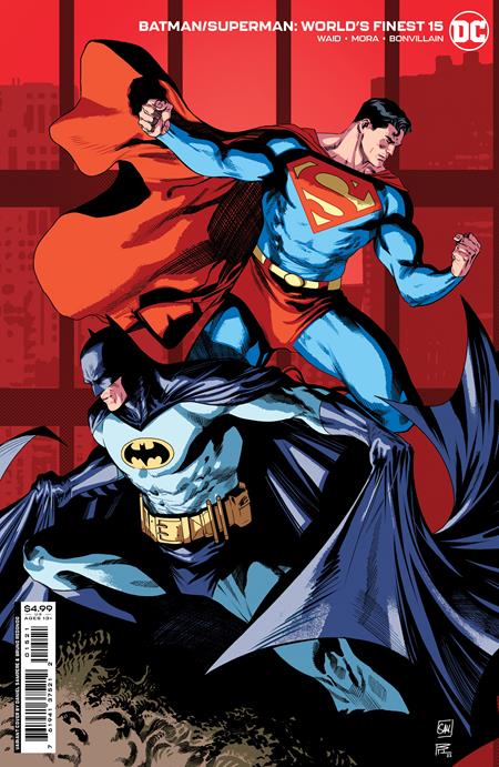  BATMAN/SUPERMAN WORLD'S FINEST #15 (2023)- CVR A DAN MORA, CVR B DANIEL SAMPERE & BRUNO REDONDO CARDSTOCK VAR, CVR C 1:25 WALTER SIMONSON & LAURA MARTIN CARDSTOCK VAR, CVR D 1:50 NIKOLAS DRAPER-IVEY CARDSTOCK VAR- DC Comics- Coinz Comics 